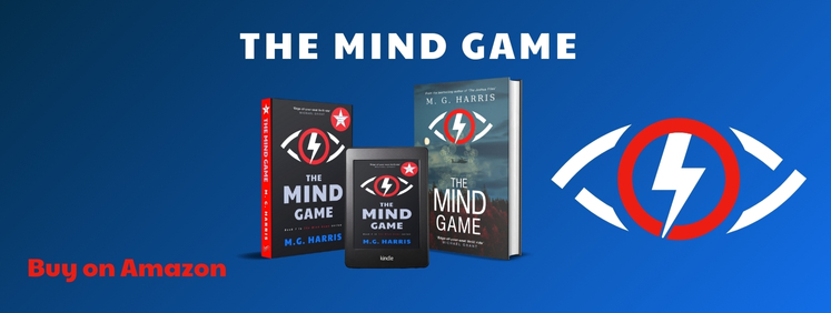 The Mind Game by M.G. Harris in three editions